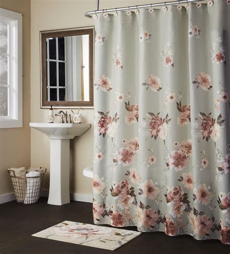Browse over 6,000 results for floral shower curtain set on Amazon. . Floral shower curtain